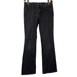 Michael Kors Black Denim Jeans With Pocket Embellishment Size 6